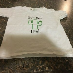 Toddler don't pick I prick